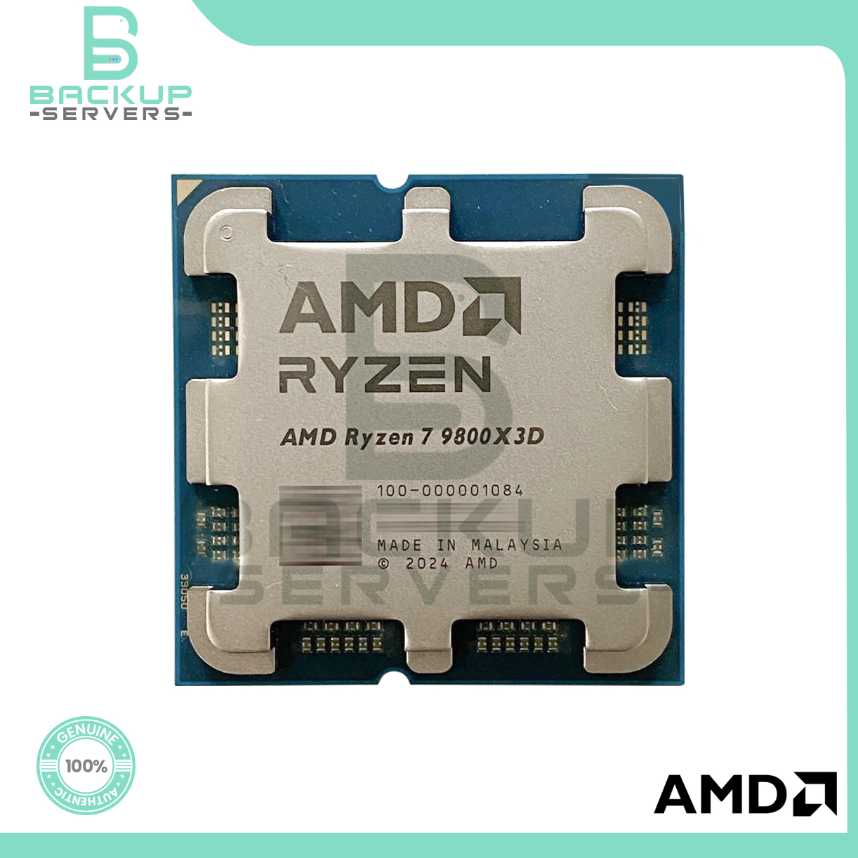 AMD Ryzen 7 9800X3D 8-Core 16-Thread 4.7GHz AM5 Desktop Zen5 