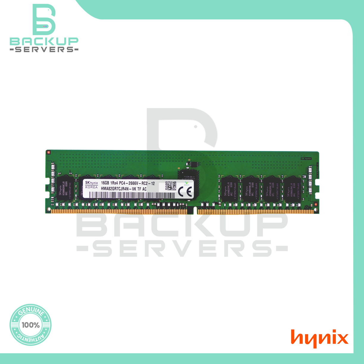 HMA82GR7CJR4N-VK Hynix 16GB 2666MHz PC4-21300 CL19 288-Pin 1Rx4
