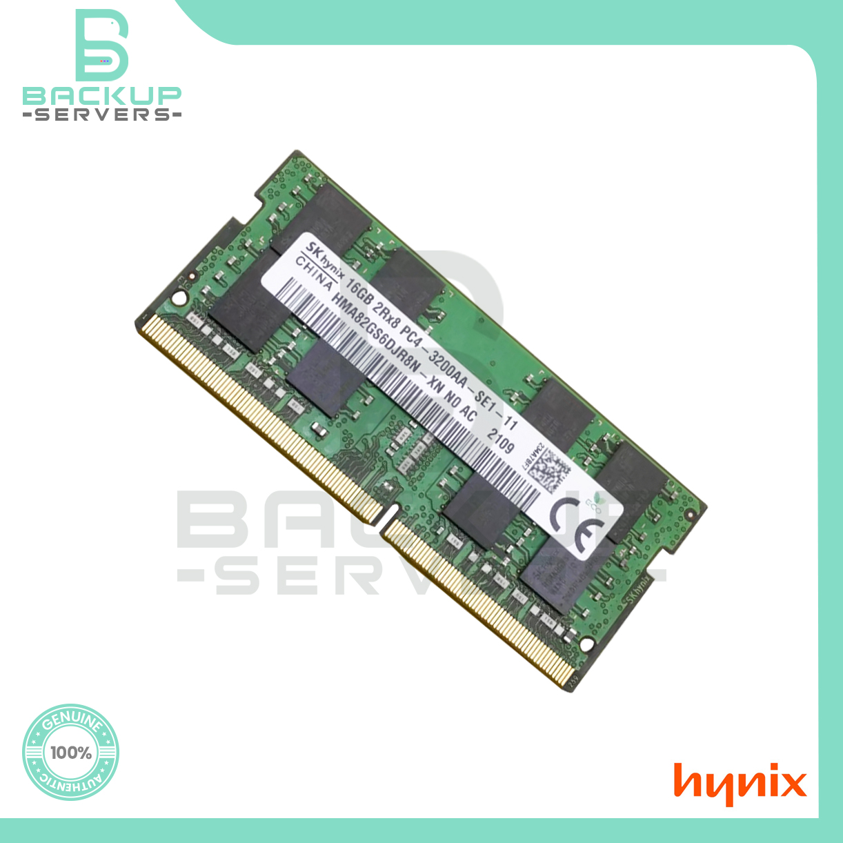 HMA82GS6DJR8N-XN Hynix 16GB 3200MHz PC4-25600 260-Pin 2Rx8