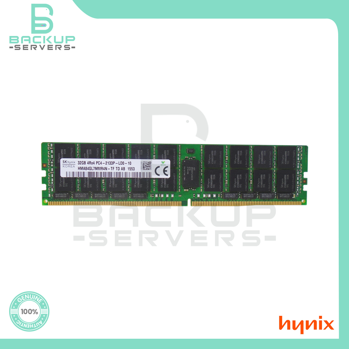 HMA84GL7MMR4N-TF Hynix 32GB 4Rx4 DDR4-2133 PC4-17000 CL15 288-Pin