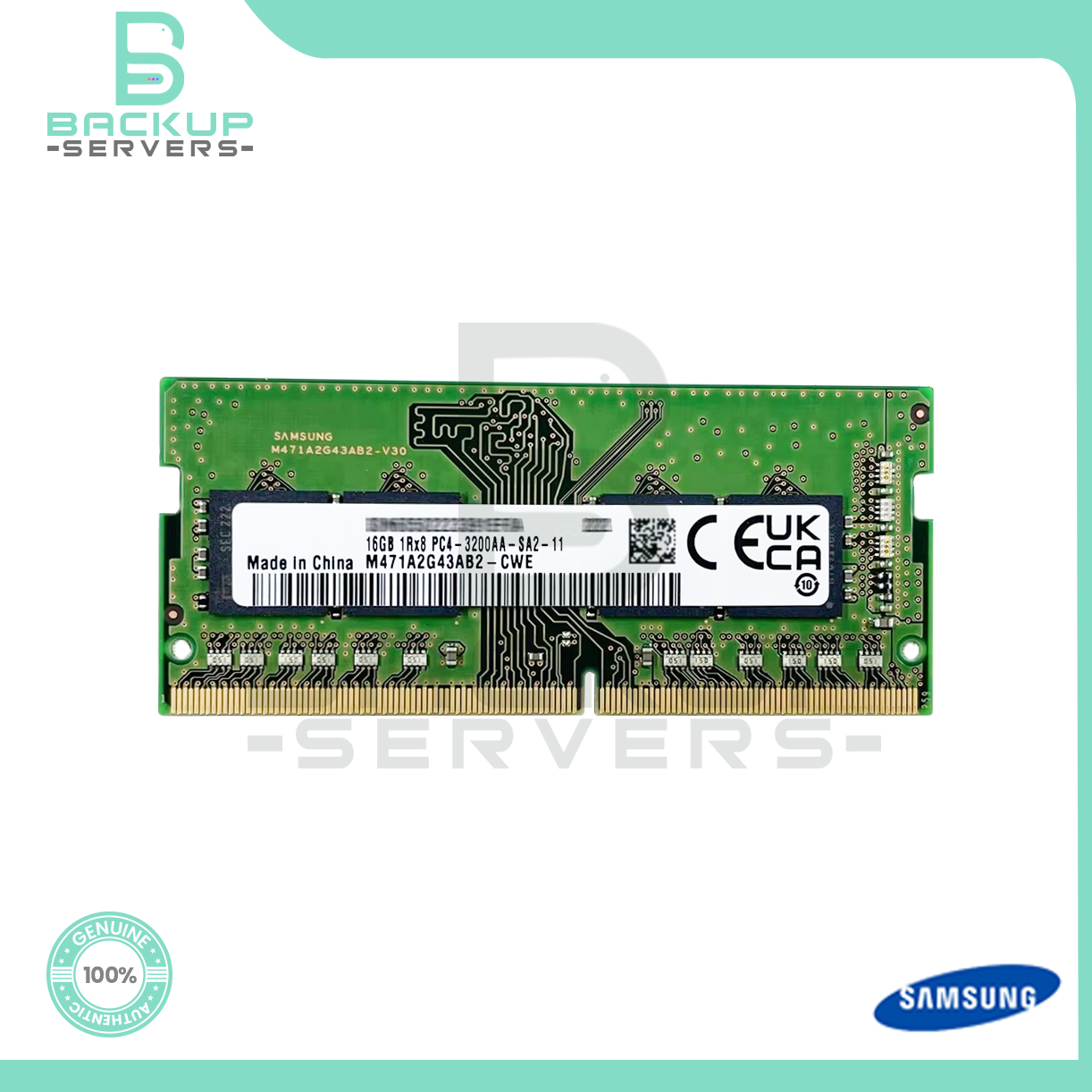 M471A2G43AB2-CWE Samsung 16GB DDR4-3200 PC4-25600 260-Pin 1Rx8