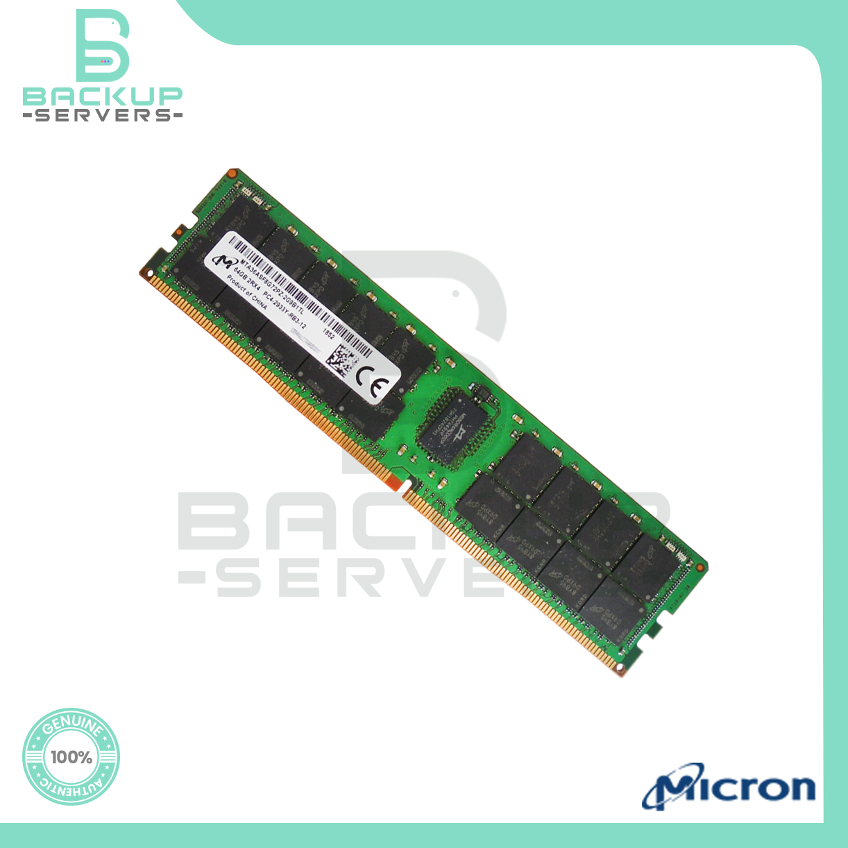 メモリー MTA36ASF8G72PZ-2G9 Micron 64GB 2933MHz PC4-23400 288-Pin CL21 2Rx4