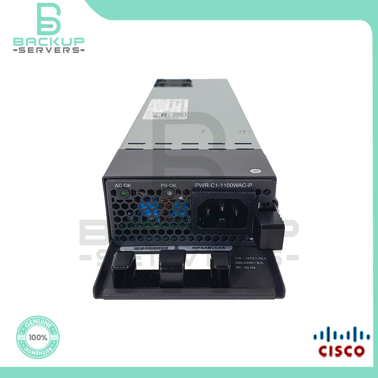 PWR-C1-1100WAC-P Cisco Catalyst 9300 1100W 115-240V AC Power