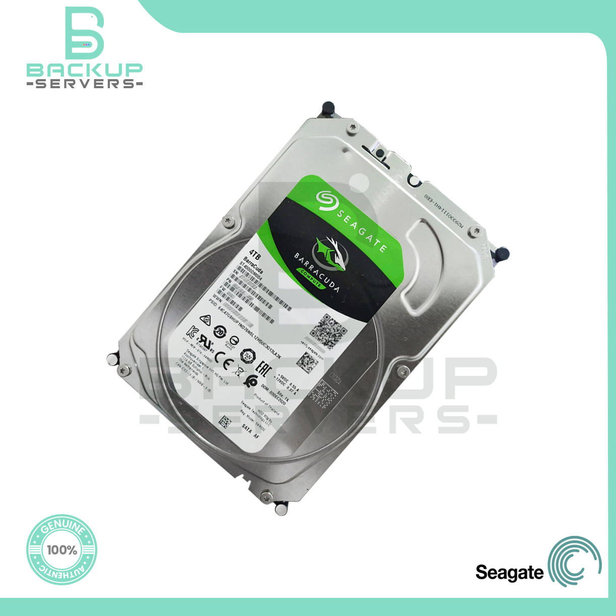 ST4000DM004 Seagate Barracuda 4TB 6Gbps 5.4K RPM 256MB 3.5