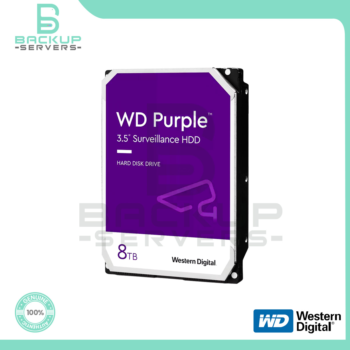 WD85PURZ Western Digital 8TB 6Gbps 7.2K RPM SATA 3.5
